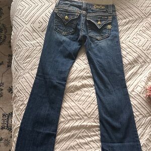 Miss Me Jeans Boot Cut Gold Size 25